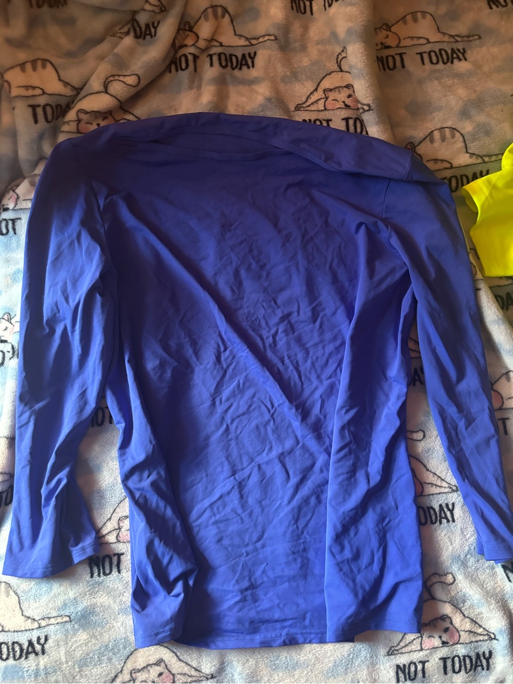 Lands' End Women’s  Long-Sleeve Crew in Vibrant Royal Blue